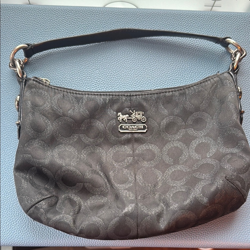 Coach Black Shoulder Bag